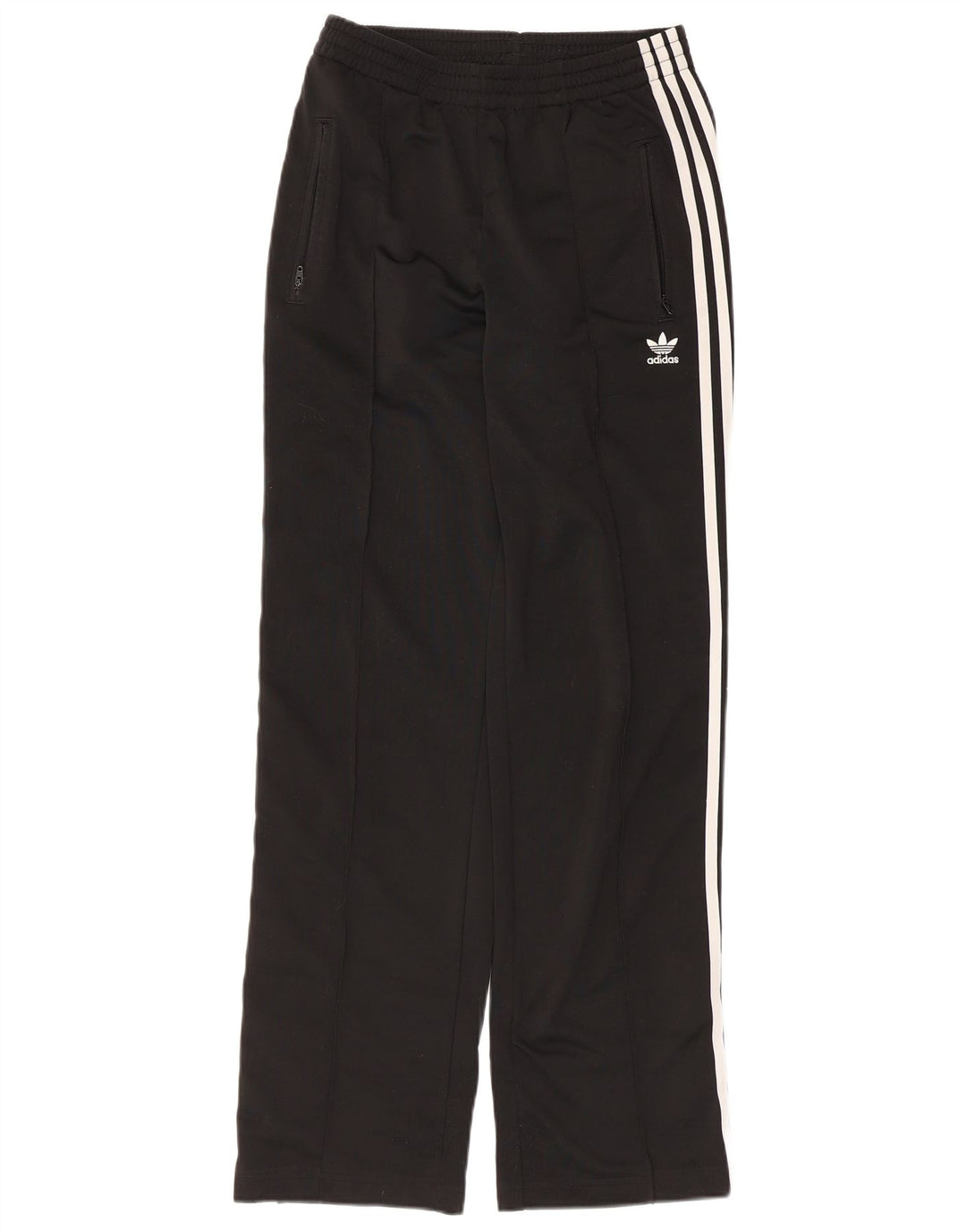 Pantaloni de trening Adidas pentru femei UK 10 Poliester negru mic