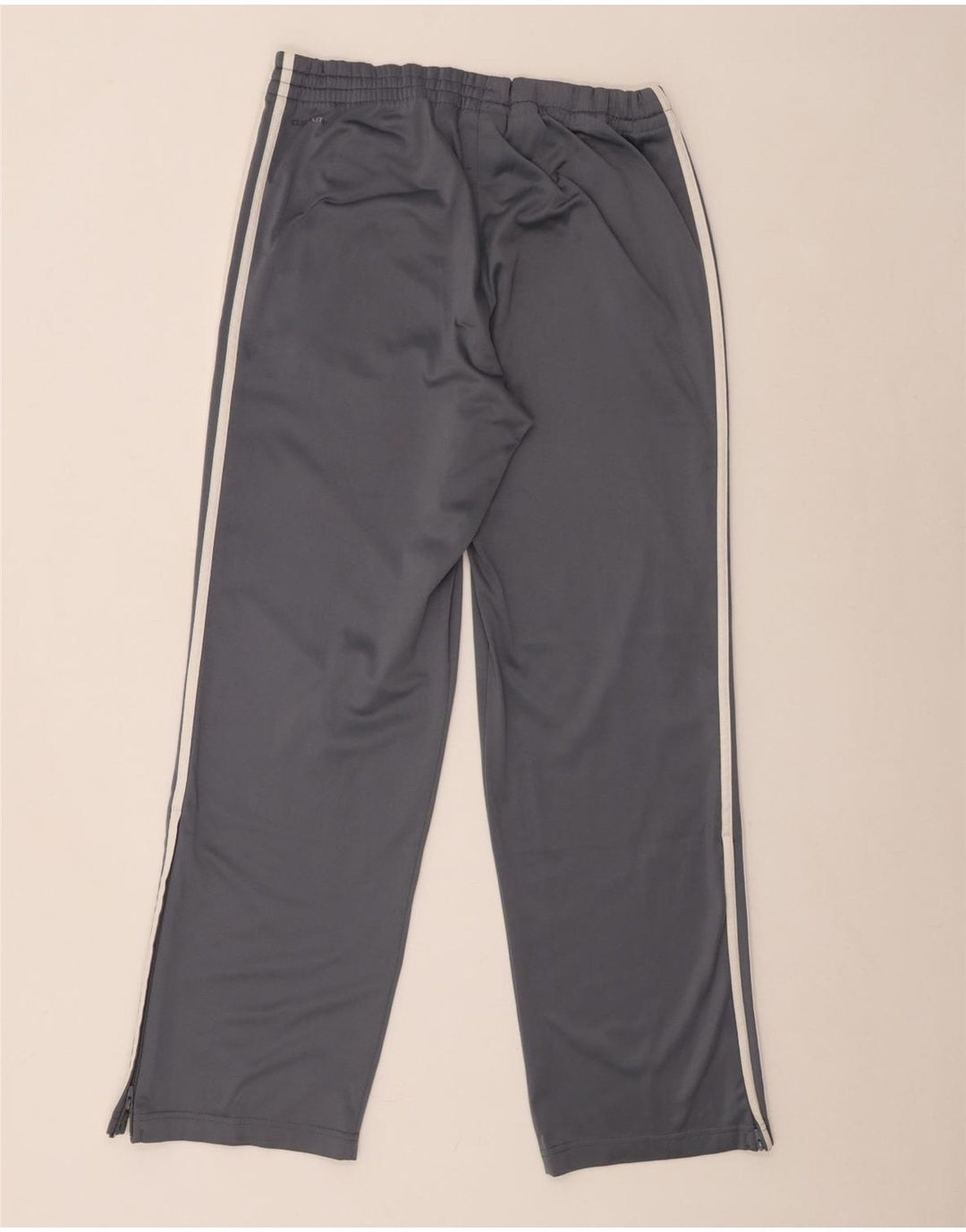 Pantaloni de trening Adidas pentru bărbați, poliester, gri mic