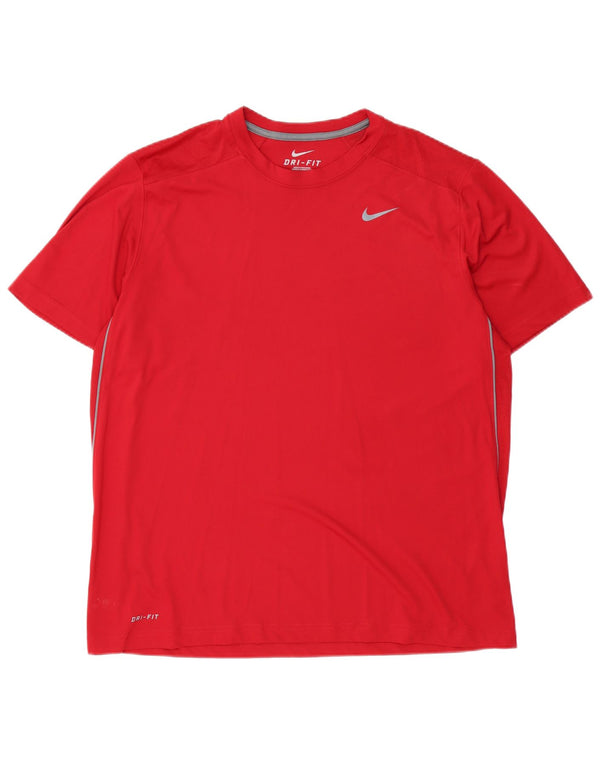 Tricou pentru bărbați Nike Dri Fit Top XL poliester roșu