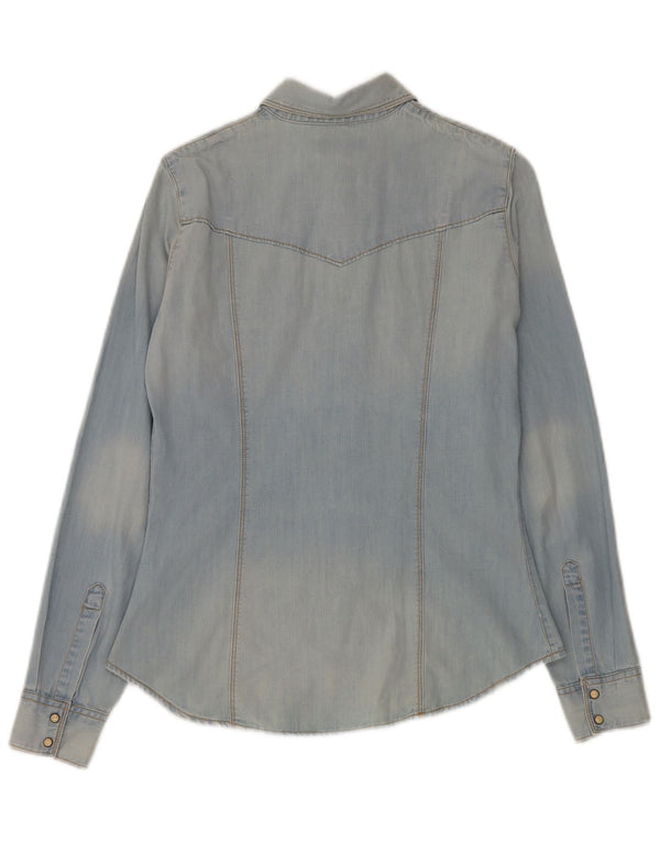 Cămașă de blugi Guess pentru femei UK 10 Small Blue Bumbac