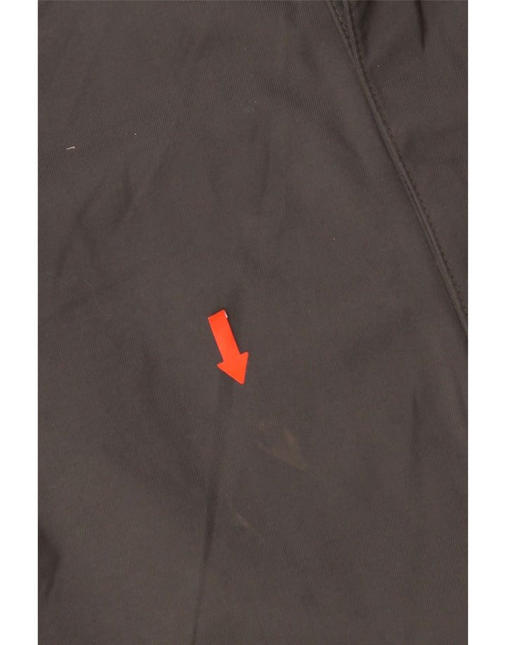 Jack Wolfskin Jachetă de ploaie pentru bărbați Marea Britanie 36/38 Gri mediu Poliamidă color bloc