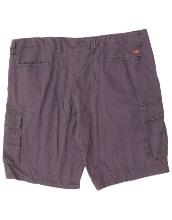 Pantaloni scurti cargo pentru bărbați Dockers W42 2XL, bumbac bleumarin