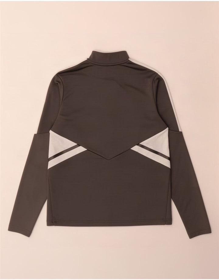 Adidas Boys Graphic Pullover Tracksuit Top 13-14 Years Grey