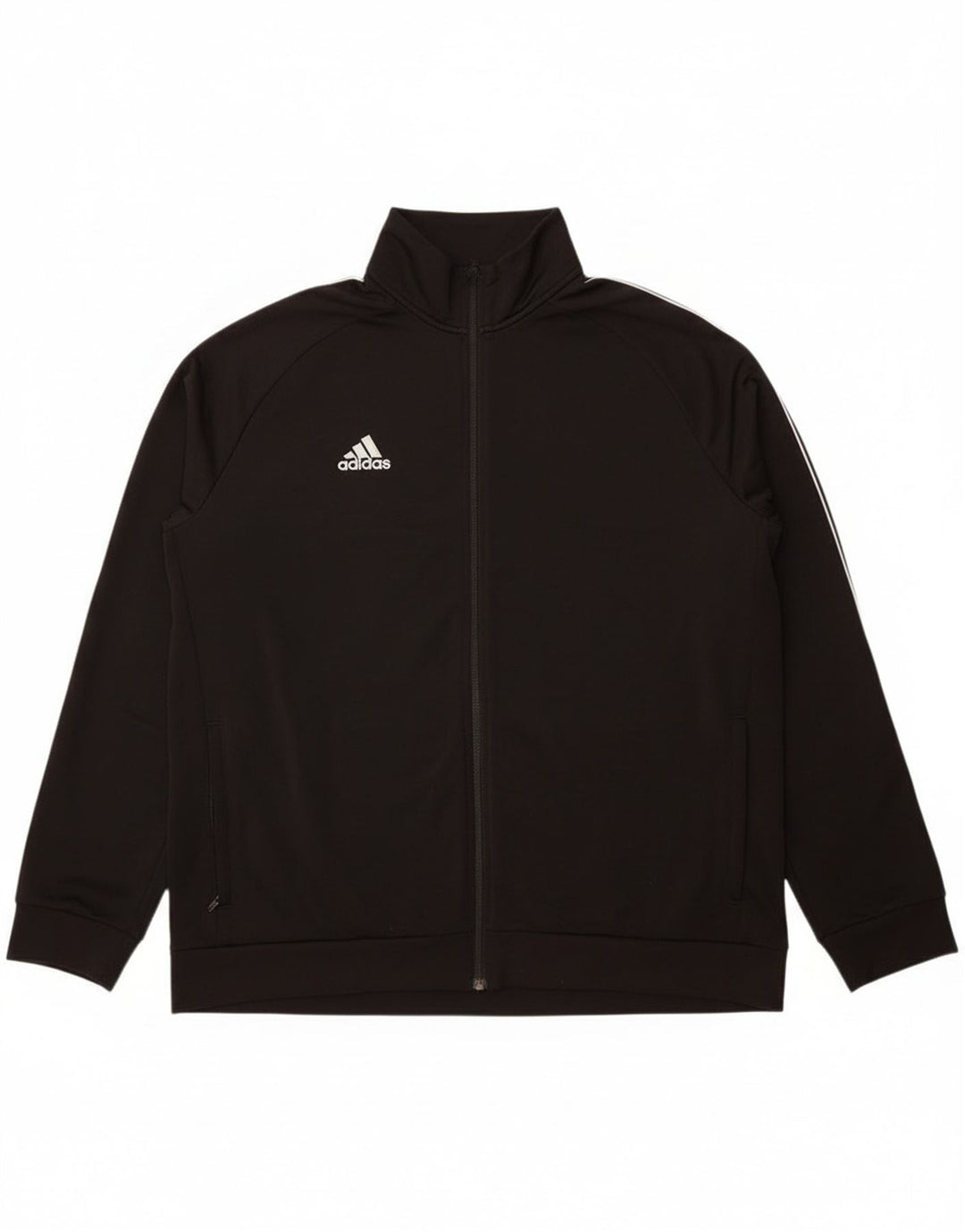 Jachetă de trening pentru bărbați Adidas 2XL, poliester negru