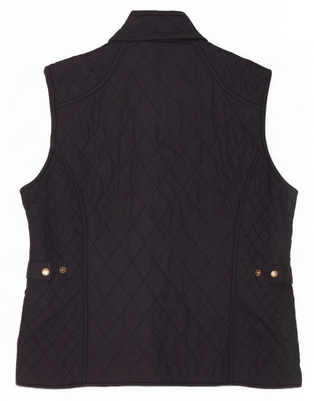 Gilet matlasat Barbour pentru femei UK 16 mare, negru, poliester, clasic