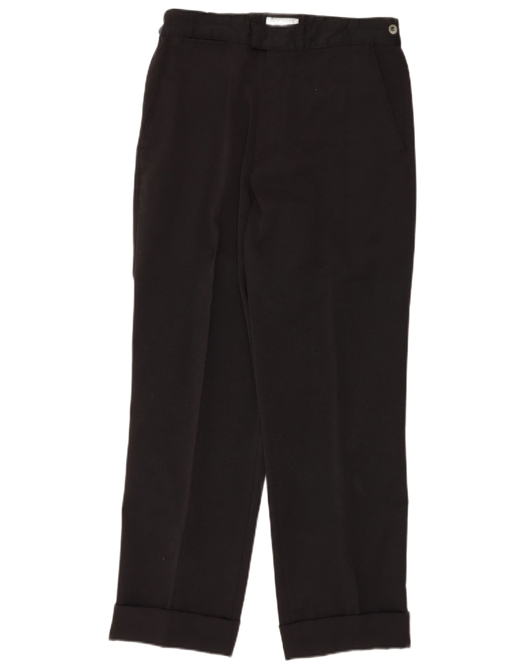 DOCKERS Pantaloni chino drepți kaki pentru bărbați L33 L30 bumbac negru