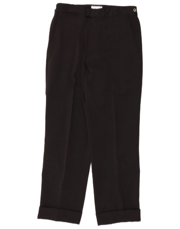 DOCKERS Pantaloni chino drepți kaki pentru bărbați L33 L30 bumbac negru