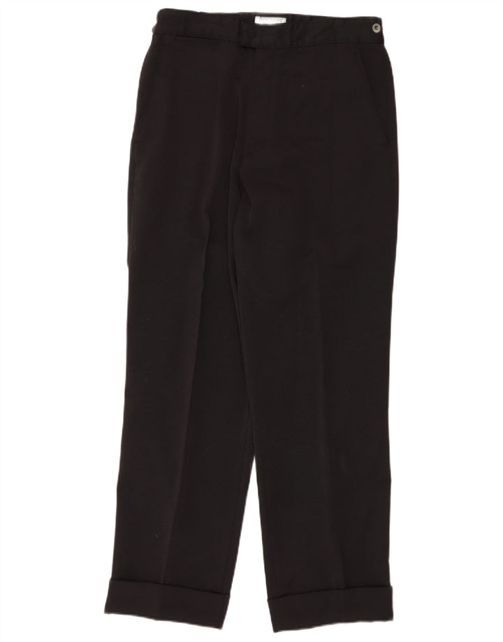 DOCKERS Pantaloni chino drepți kaki pentru bărbați L33 L30 bumbac negru