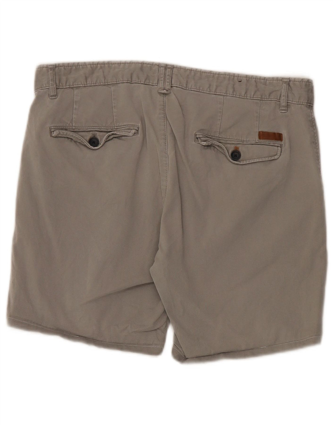 Pantaloni scurți chino pentru bărbați Zara EU 42 Large W32 Gri