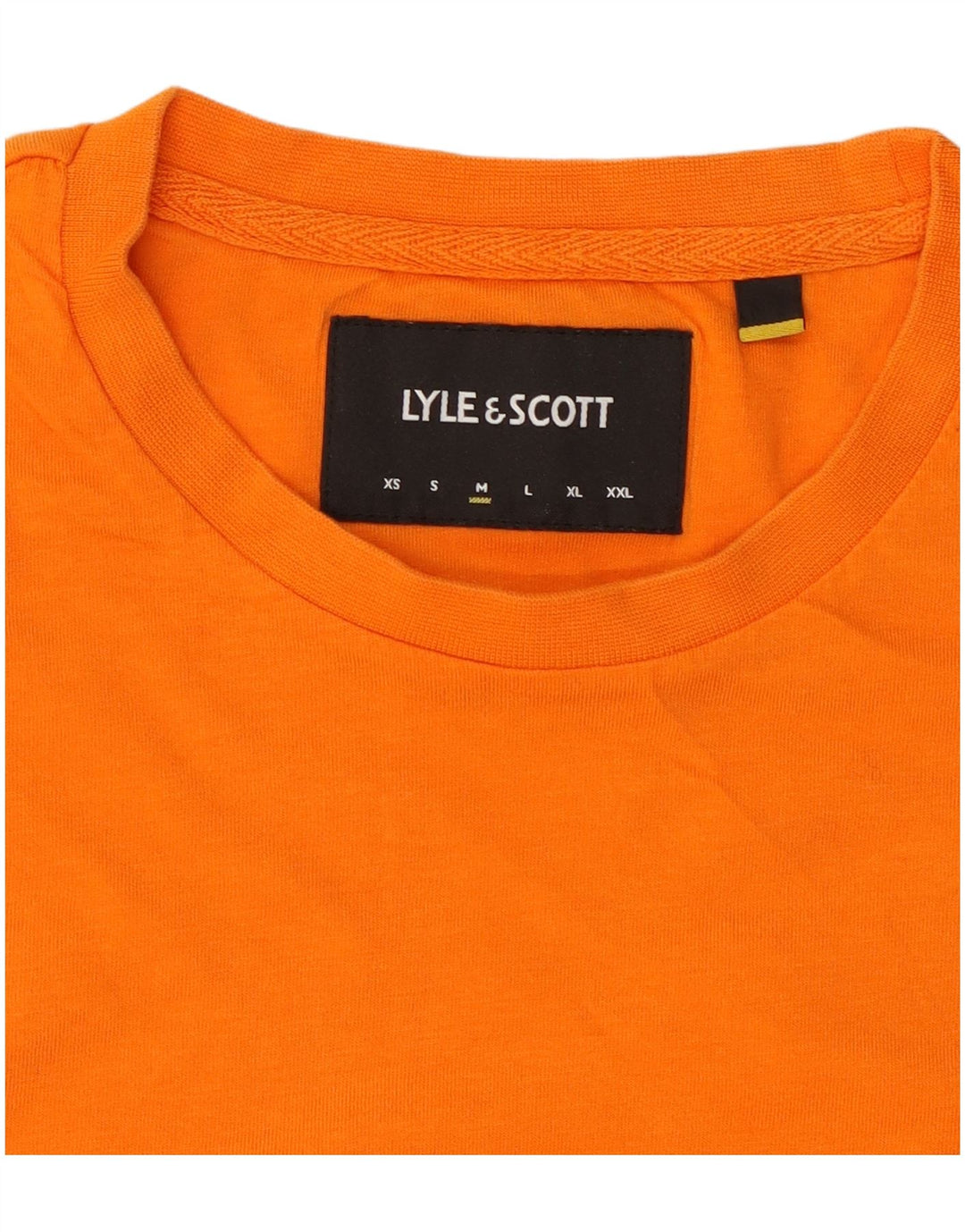 Tricou pentru bărbați Lyle & Scott Top portocaliu mediu