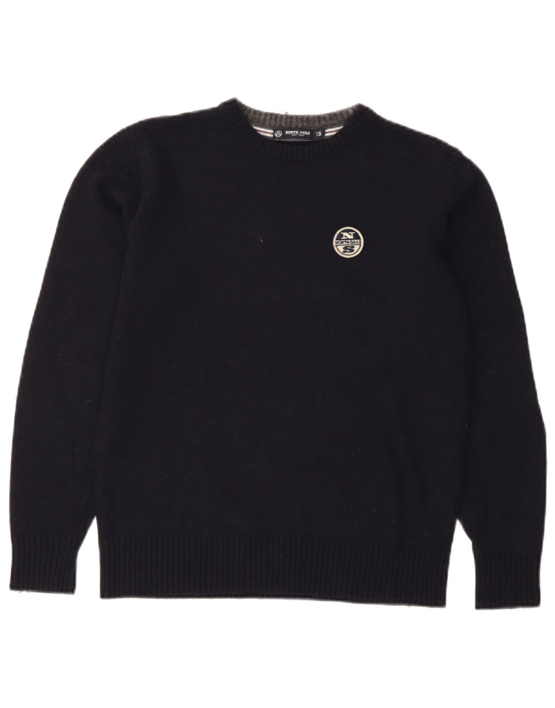 Pulover North Sails pentru femei cu decolteu rotund UK 10 Lână bleumarin mică