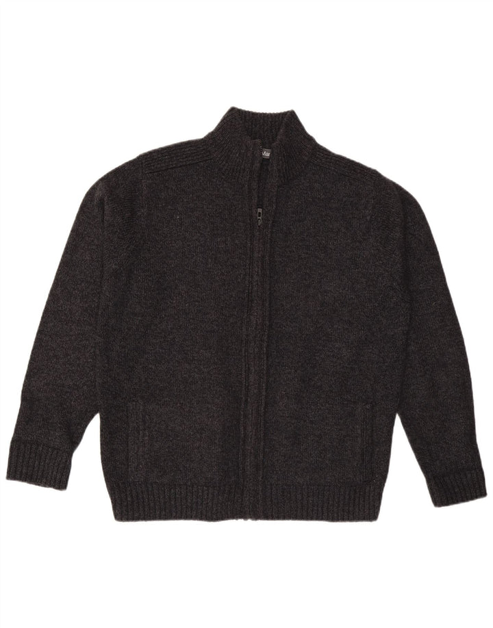 Pulover cardigan pentru bărbați Marks & Spencer, mare, gri acrilic