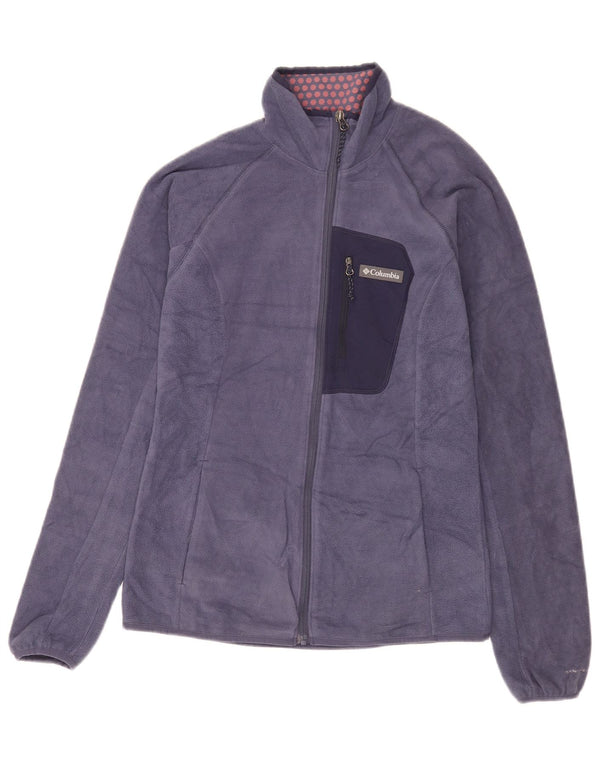 Jachetă Columbia pentru femei Omni-Heat Fleece UK 10 Small, bleumarin, poliester