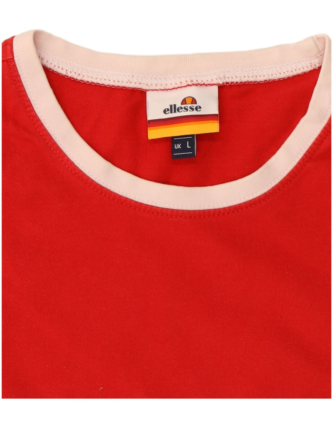 Tricou grafic pentru bărbați Ellesse Top mare bumbac roșu