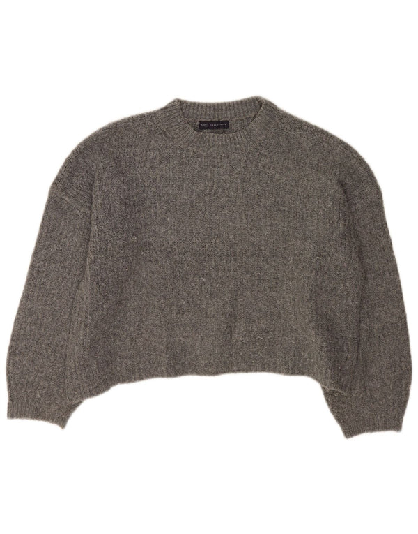 Marks & Spencer Pulover supradimensionat pentru femei cu decolteu rotund, UK 16, mare, gri