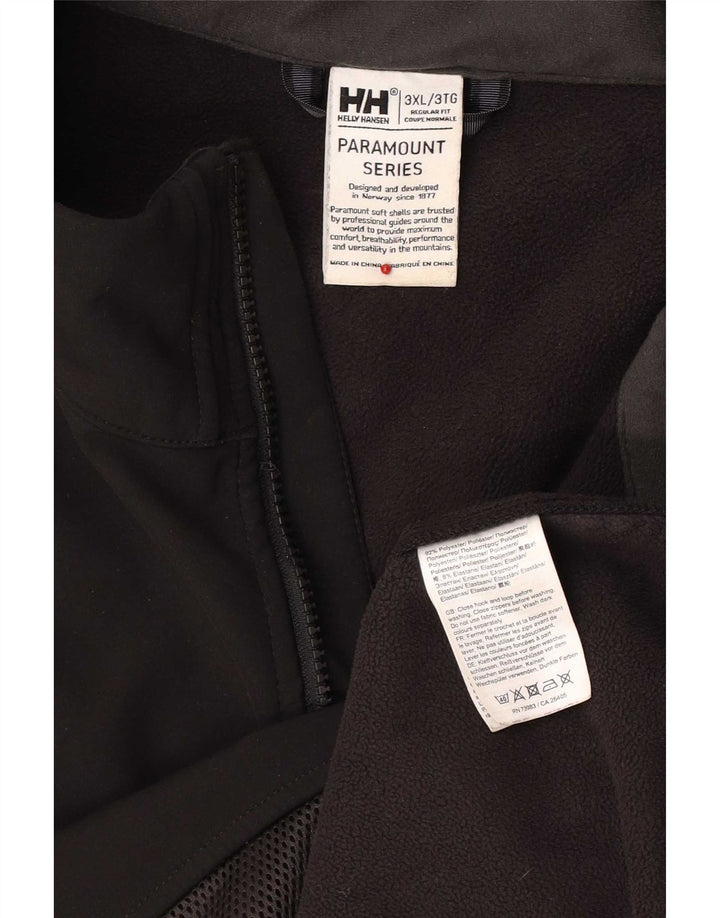 Jachetă de vânt pentru bărbați Helly Hansen, cu ajustare normală, UK 46 3XL, poliester negru