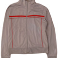 Jachetă de top pentru trening Nike pentru femei UK 16/18 XL Gri poliester color bloc