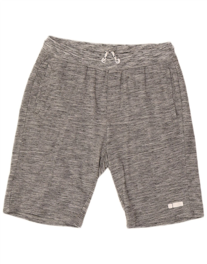 Pantaloni scurți sport Freddy pentru bărbați, mari, gri, bumbac