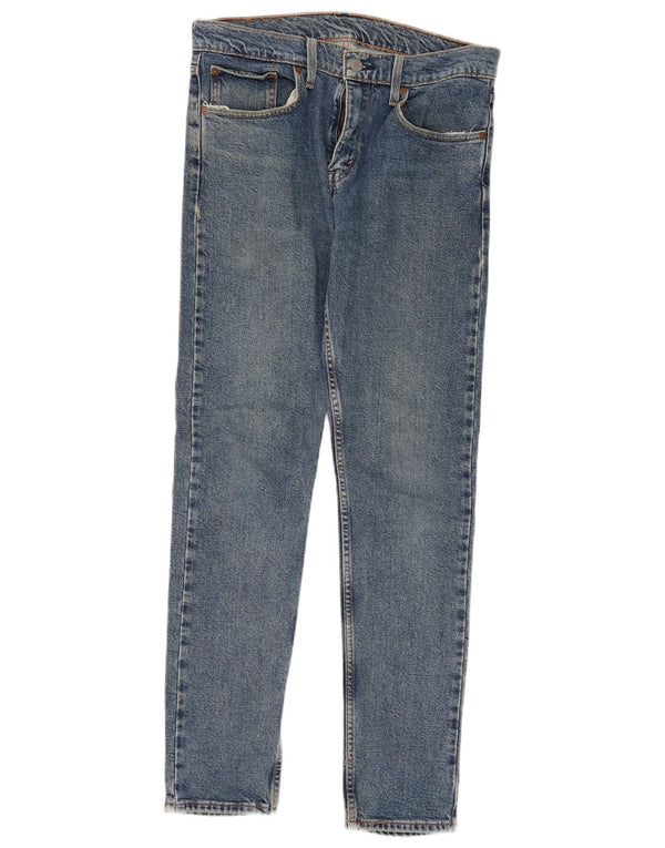 Blugi conici pentru bărbați Levi's 512 Slim Tapered W31 L32 Bumbac albastru