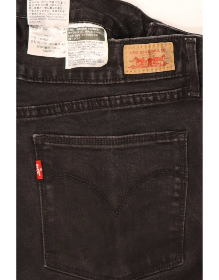 Blugi skinny pentru femei Levi's W32 L32 bumbac negru