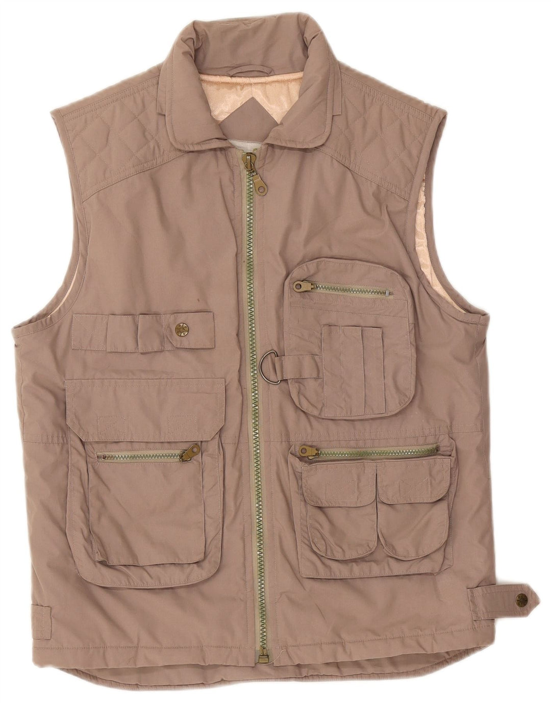 Gilet vintage pentru femei, UK 18 XL, gri