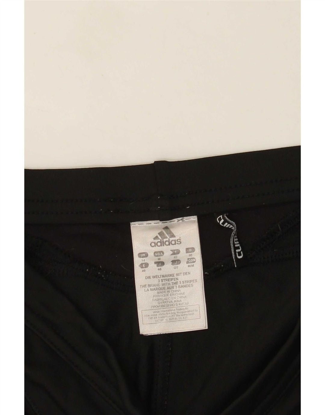 Pantaloni de trening Adidas Climalite Capri pentru femei UK 14 Medium Black