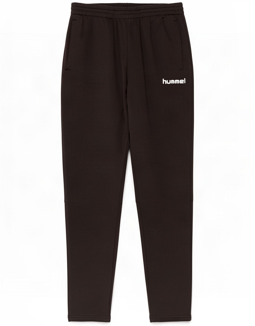 Hummel Pantaloni de trening grafic pentru bărbați Poliester mediu negru