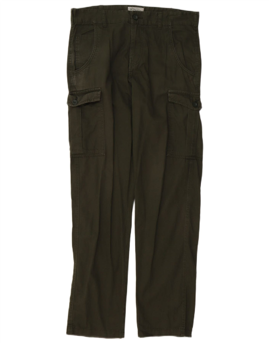 Pantaloni cargo drepti pentru femei MOUNTAIN WAREHOUSE L30 L32 bumbac verde
