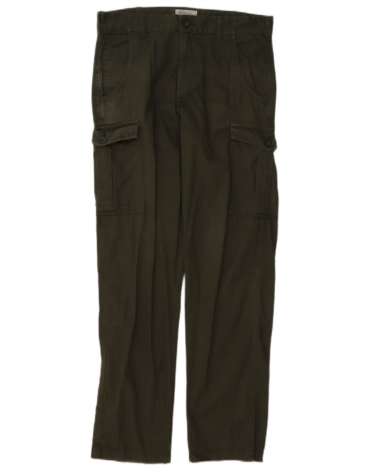 Pantaloni cargo drepti pentru femei MOUNTAIN WAREHOUSE L30 L32 bumbac verde