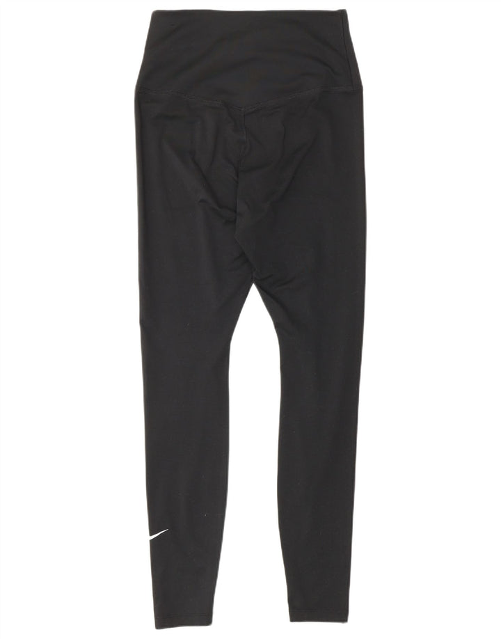 Leggings Dri Fit Nike pentru femei UK 10 Poliester negru mic