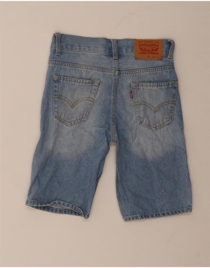 Pantaloni scurți Levi's Boys 505 Regular Denim 7-8 ani W24 Bumbac albastru