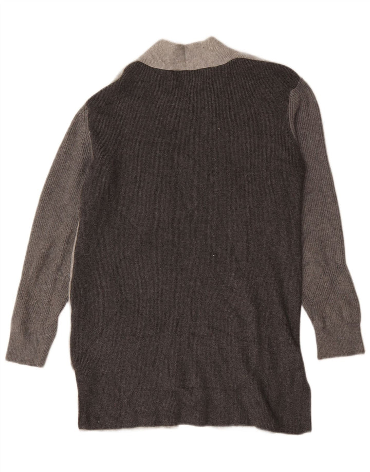 Pulover cardigan cu paragate pentru femei Marks & Spencer UK 12 gri mediu