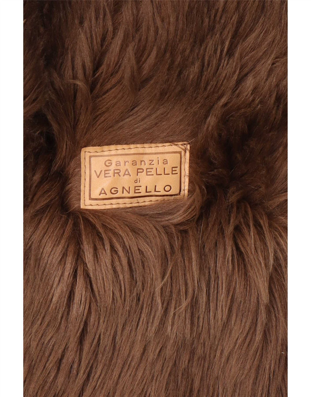 Jachetă vintage pentru femei din shearling IT 46 Large Brown Classic