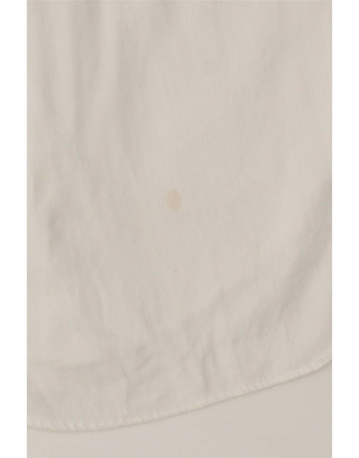 Cămașă pentru bărbați Calvin Klein Slim Fit Mărimea 15 Bumbac alb mediu