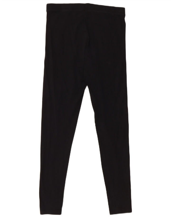 Leggings pentru femei Marks & Spencer UK 12 bumbac mediu negru