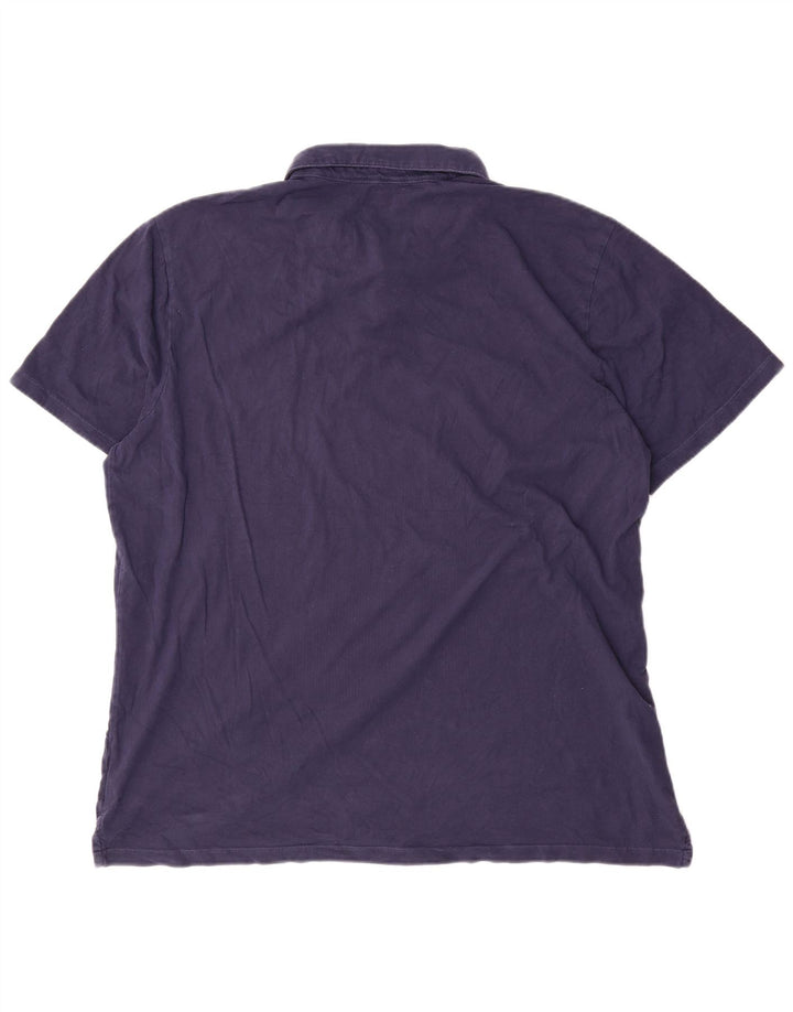 Cămașă polo pentru bărbați Gap XL Bumbac bleumarin