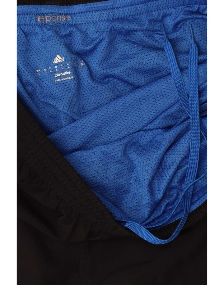 Pantaloni scurți sport Adidas Climalite pentru bărbați, mari, negru, poliester