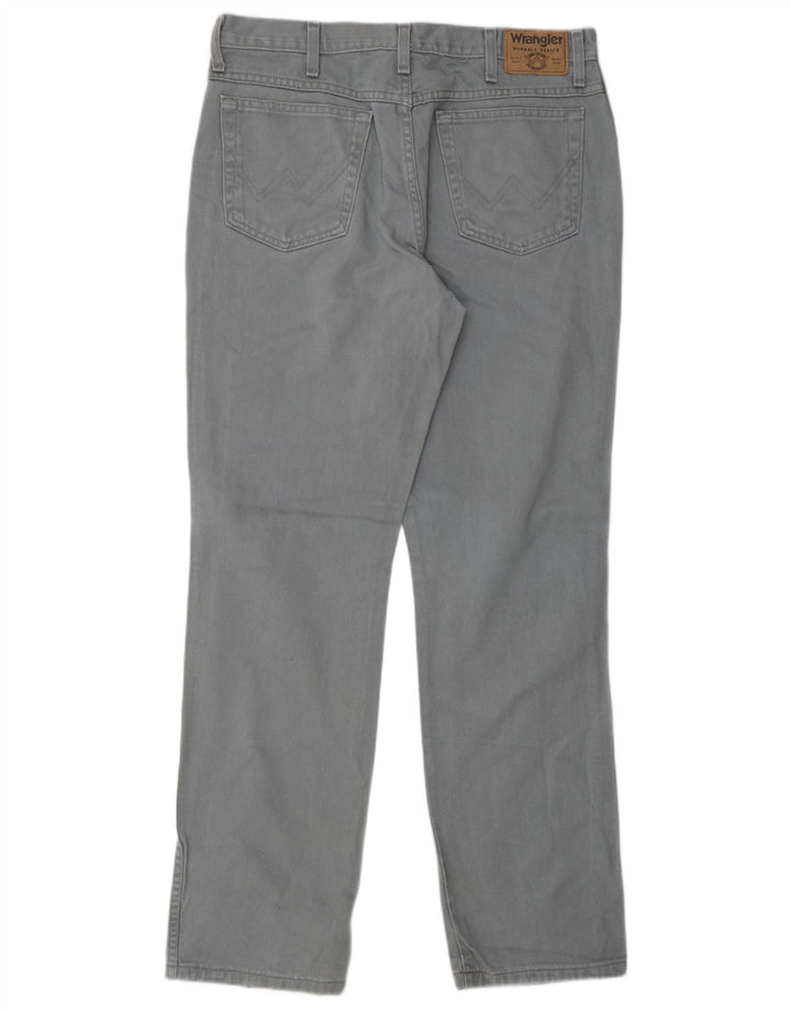 WRANGLER Blugi obișnuiți drept bărbați W34 L33 bumbac gri