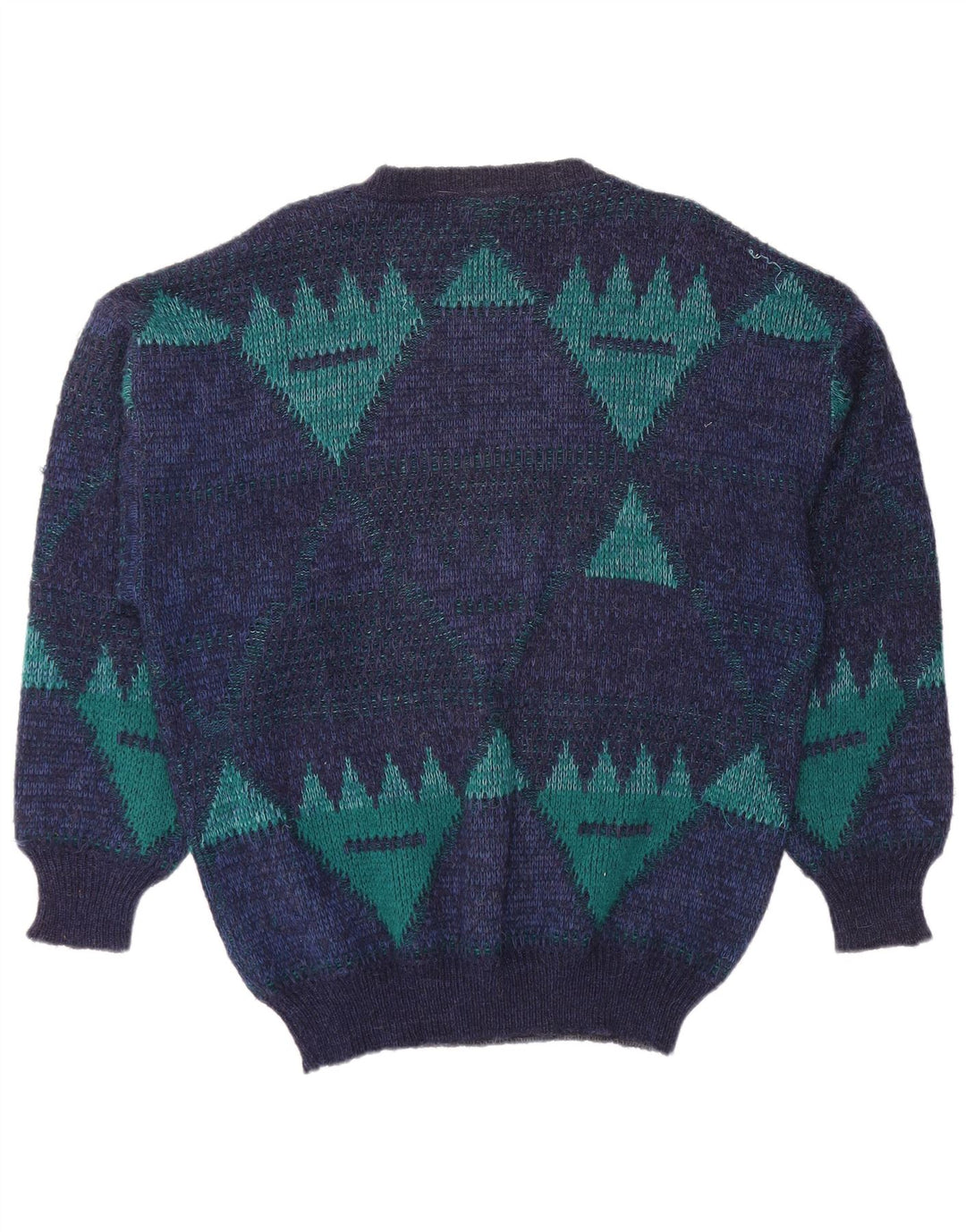 4 Pulover pentru bărbați CASTELLA cu gât de barcă IT 56 XL Bleumarin Geometric