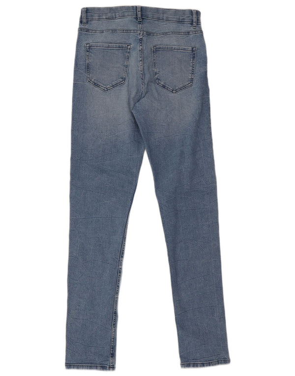 Blugi subțiri The Lily pentru femei de la Marks & Spencer UK 10 Mici W26 L30 Bumbac albastru