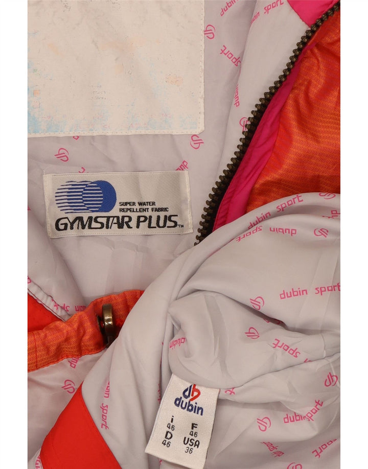 Jachetă de schi cu glugă vintage pentru bărbați IT 46 Mic, multicoloră