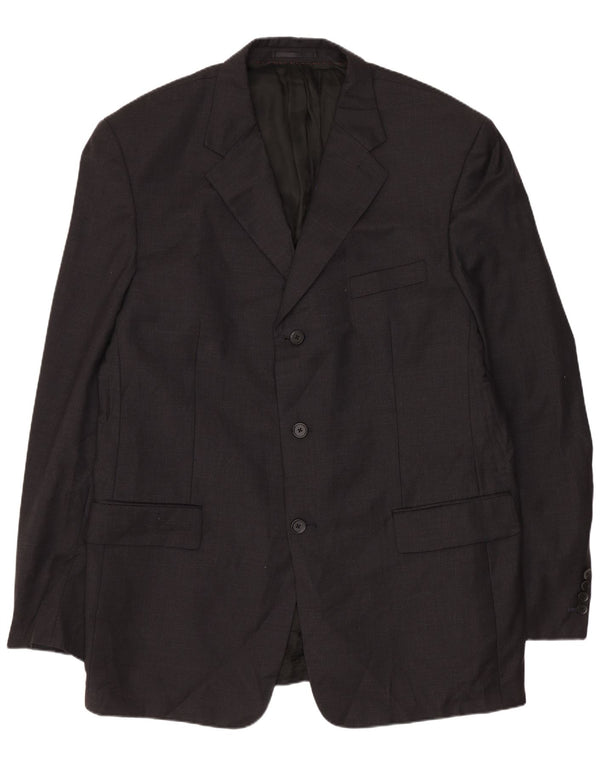 Jachetă blazer pentru bărbați Pierre Cardin cu 3 nasturi UK 40 mare, gri