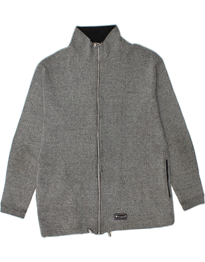 CHAMPION Mens Tracksuit Top Jacket Small Grey Cotton Vintage Champion and Second-Hand Champion from Messina Hembry 
