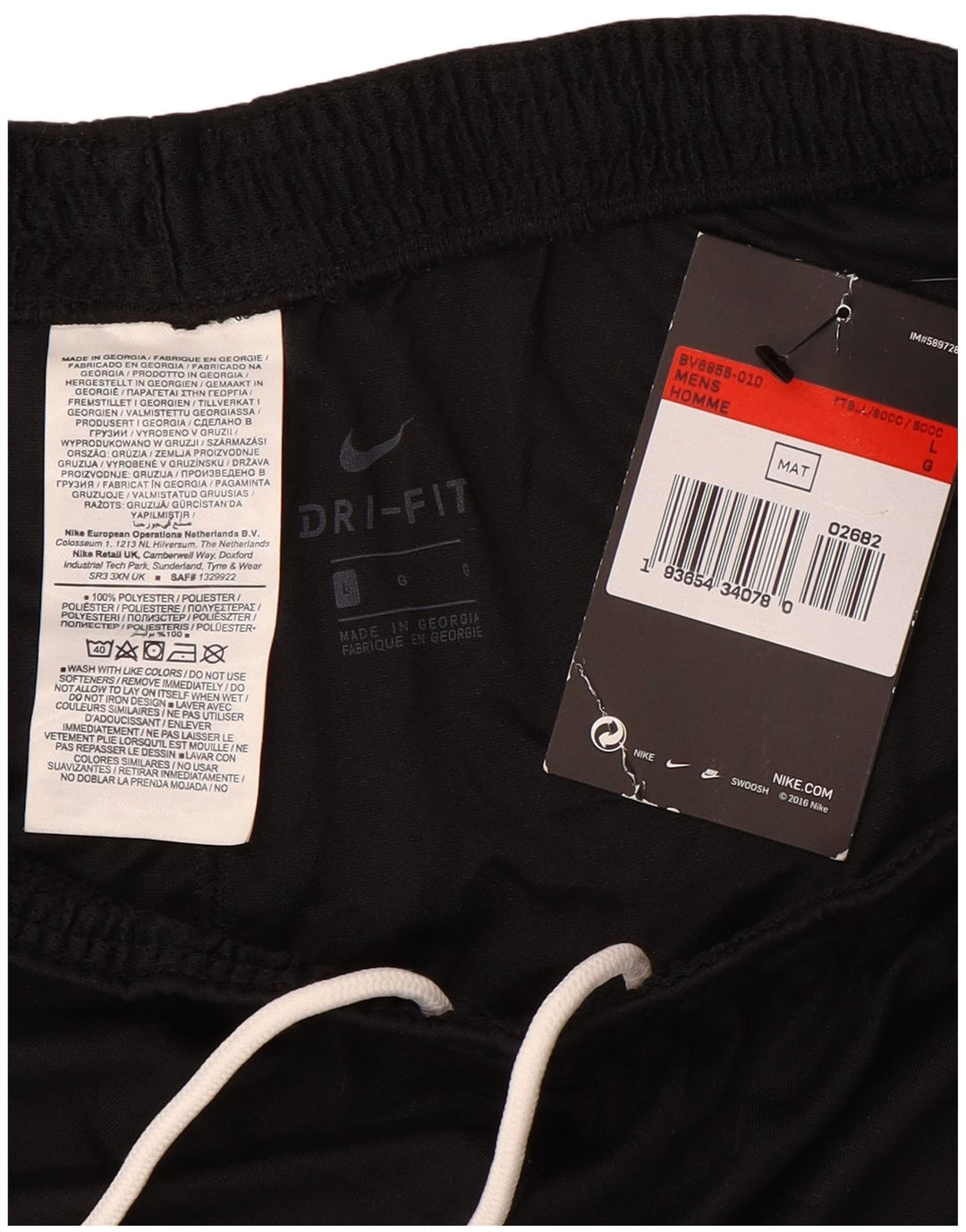 Pantaloni scurți sport Nike Dri Fit pentru bărbați, mari, negru, poliester