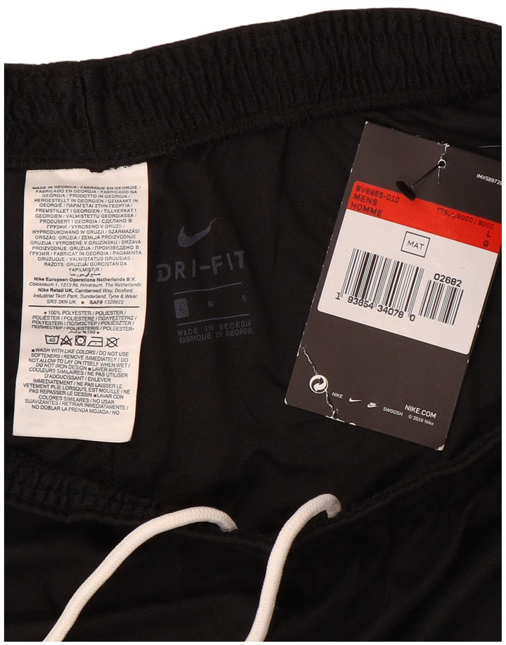 Pantaloni scurți sport Nike Dri Fit pentru bărbați, mari, negru, poliester