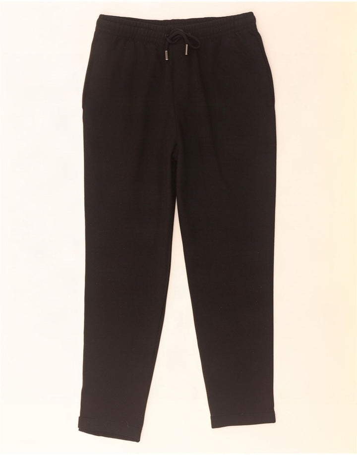 Pantaloni de trening pentru bărbați Zara, poliester negru mic