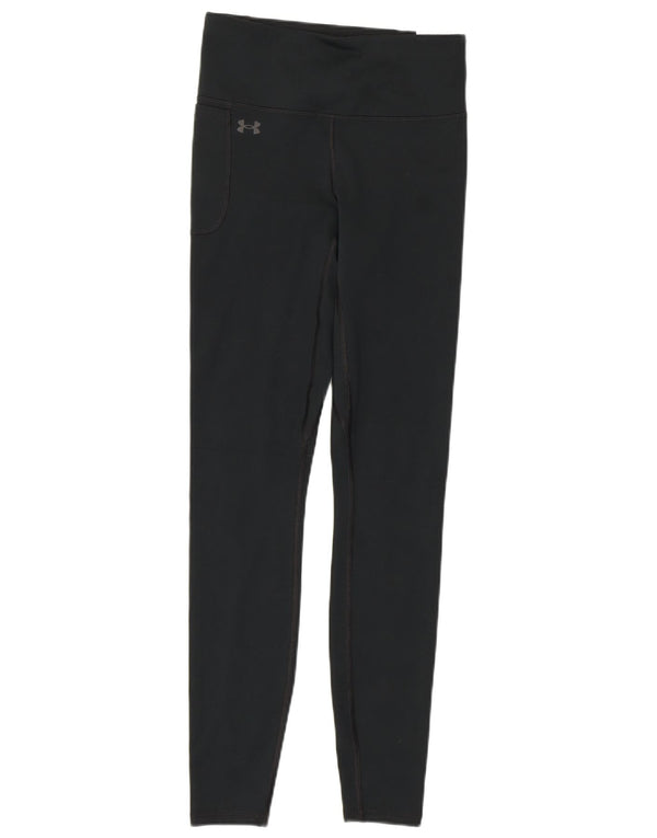 Leggings pentru femei Under Armour UK 8, poliester negru mic