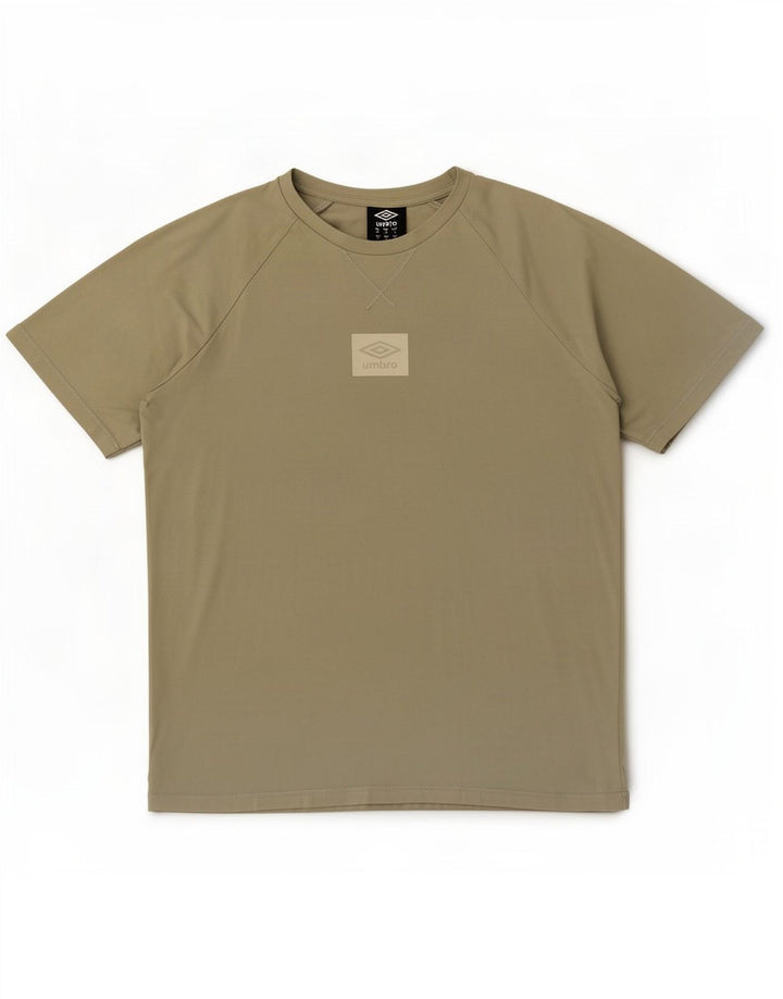 Tricou pentru bărbați Umbro Top din bumbac verde mediu