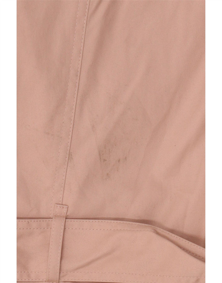 Trench pentru femei Boden UK 10 mic bumbac roz