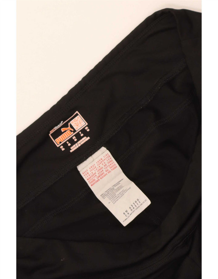 Leggings Capri Puma pentru femei UK 14, mare, negru, poliester